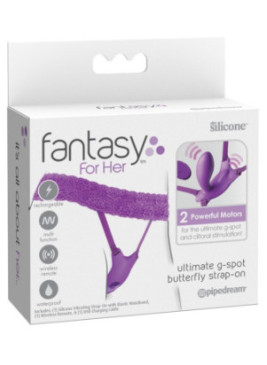 Ultimate G-Spot Butterfly Strap-on